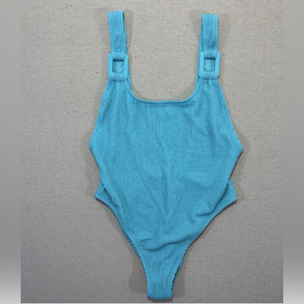 NWT Aerie Crinkle Birthday Scoop Cheekiest One Piece Swimsuit